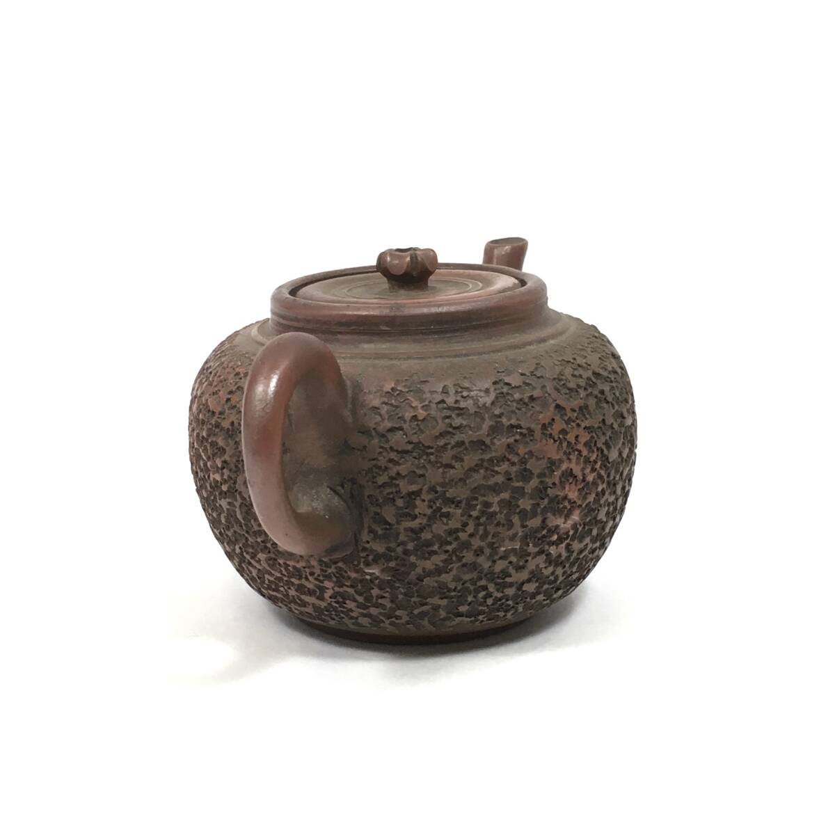 * Bizen .. mud small teapot stone eyes . tea utensils tea utensils . tea utensils small .. ceramics 