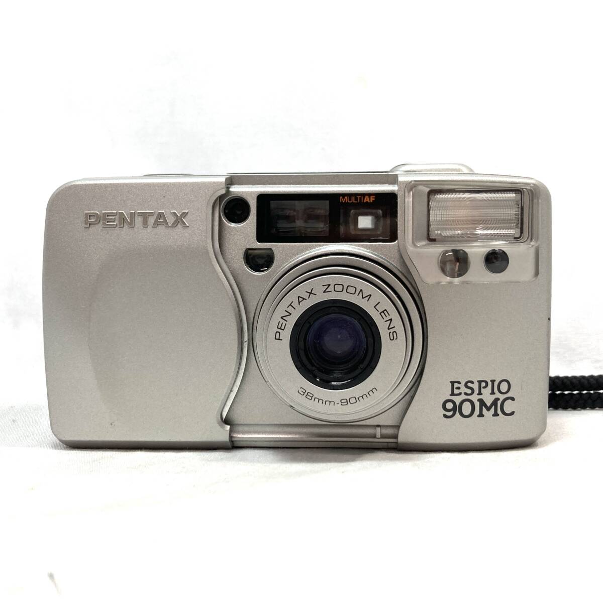 ＊【動作OK】PENTAX ESPIO 90MC コンパクトフィルムカメラ 本体のみ コンパクトカメラ シルバー 撮影機材 エスピオ ペンタックス_画像2
