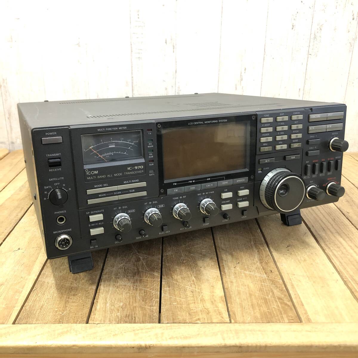 IC-970D 中古品 マルチバンドトランシーバーセット たずさわり IC-970D 中古品 マルチバンドトランシーバーセット たずさわり
