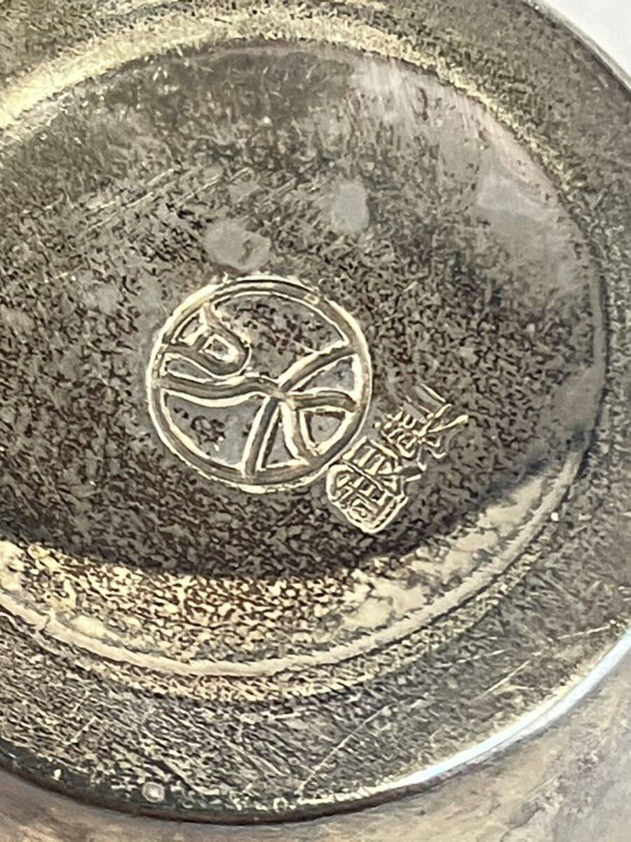  серебряный посуда для сакэ рюмка чашка саке полная масса примерно 30g 2 позиций комплект 