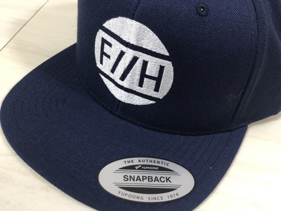 【新品】八王子リフォーム キャップ cap 八王子リホーム F//H 帽子 / ヒロミ タッキー ジェシー 有吉ゼミ SixTONE ネイビー