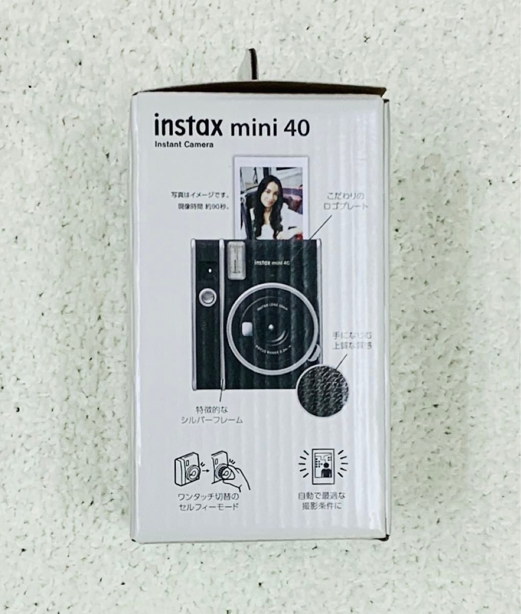 FUJIFILM チェキ　instax mini 40  新品未使用未開封