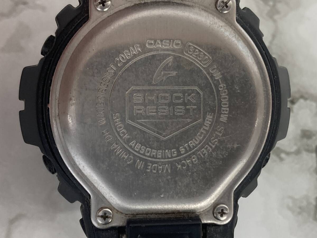 ◇CASIO カシオ G-SHOCK デジタル DW-6900BW 腕時計 の画像3