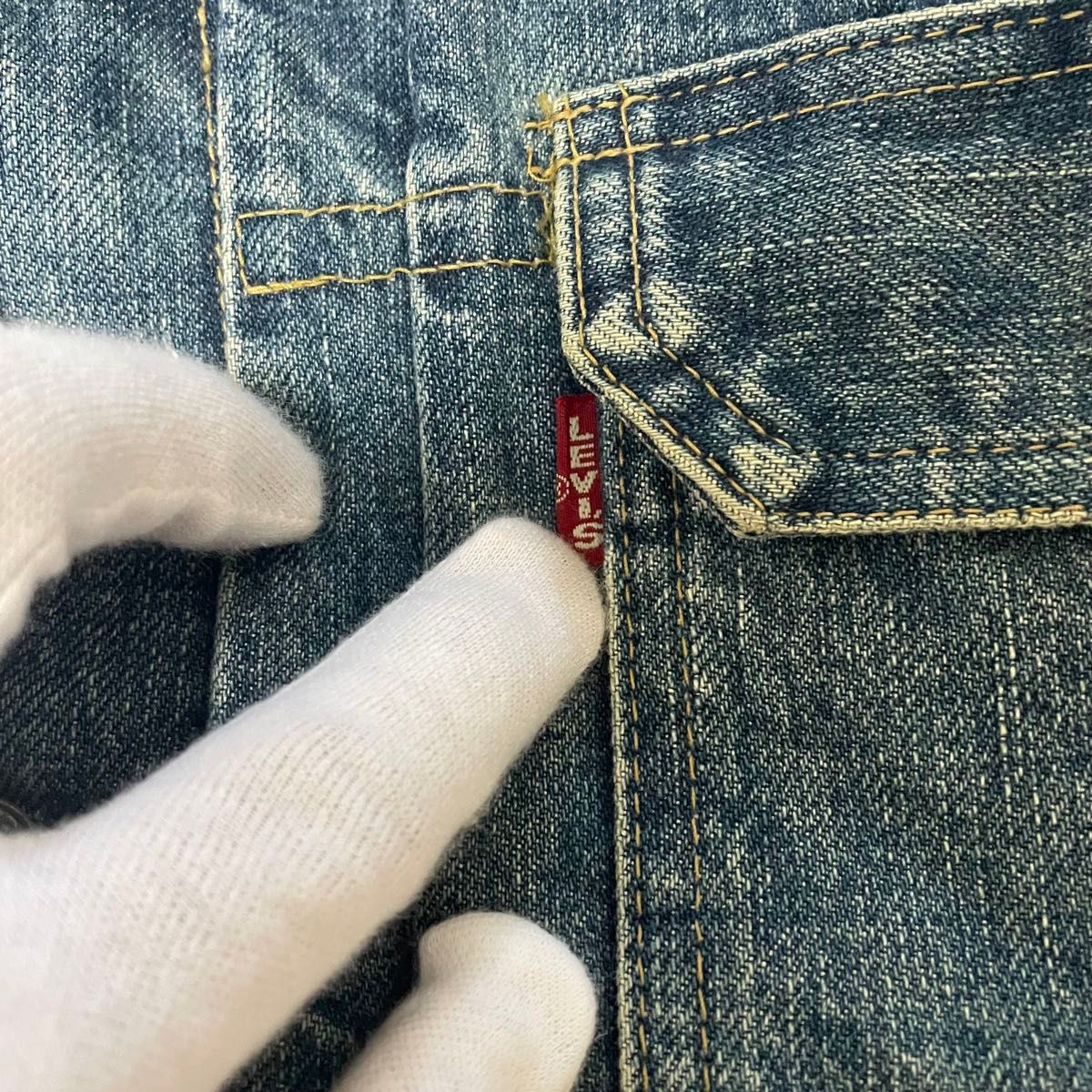 Levi's 71507XX ビッグE デニムジャケット2nd サイズ40 赤耳 Levi's 71507XX ビッグE デニムジャケット2nd サイズ40 赤耳