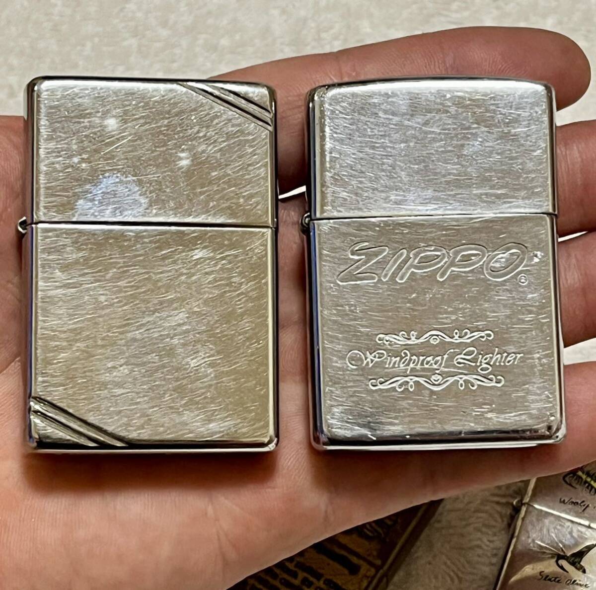 ZIPPO フライフィッシング 毛鉤 ショットガン ルパン三世 他 5点セット ビンテージ 火花確認OK ジッポー _画像6