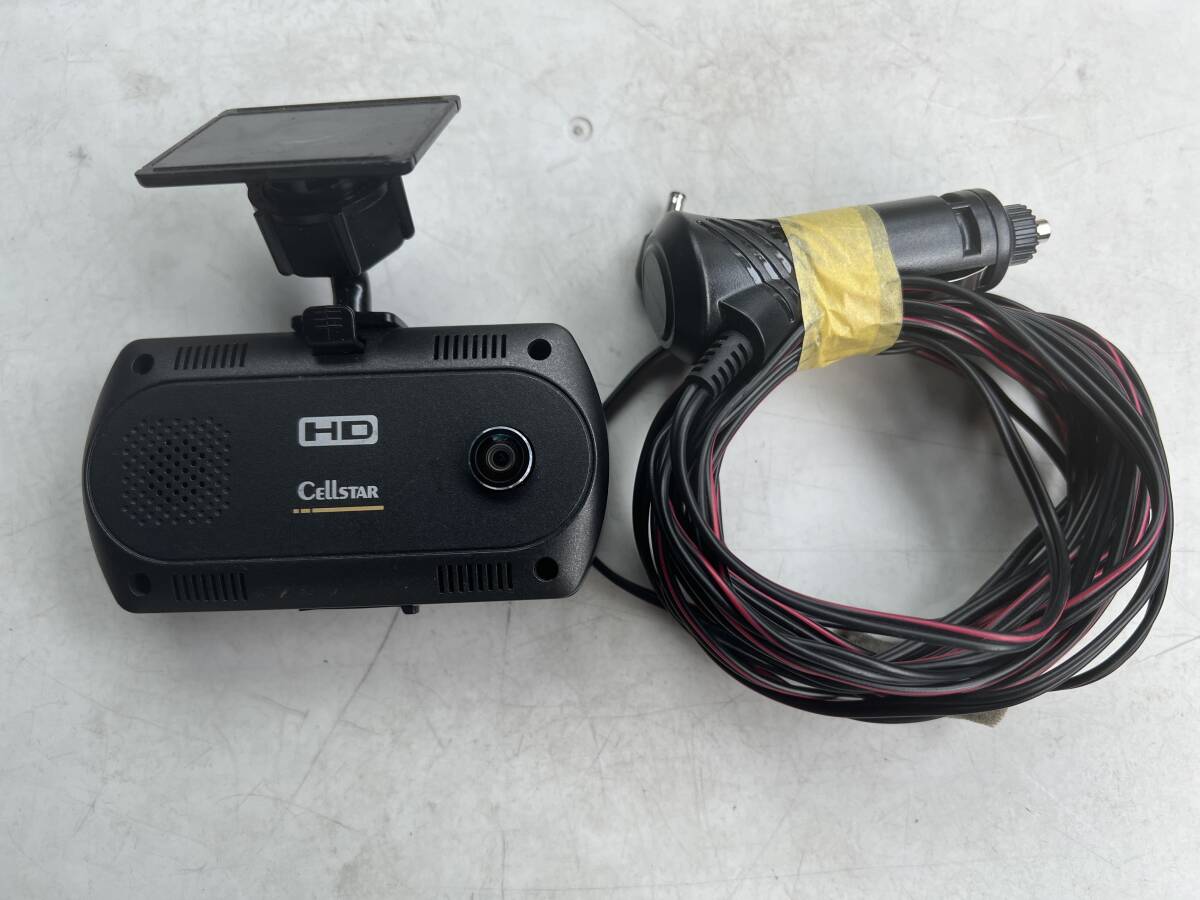 セルスター　CELLSTAR　CSD-390HD　前方室内2カメラドライブレコーダー　１００円売り切り_画像1