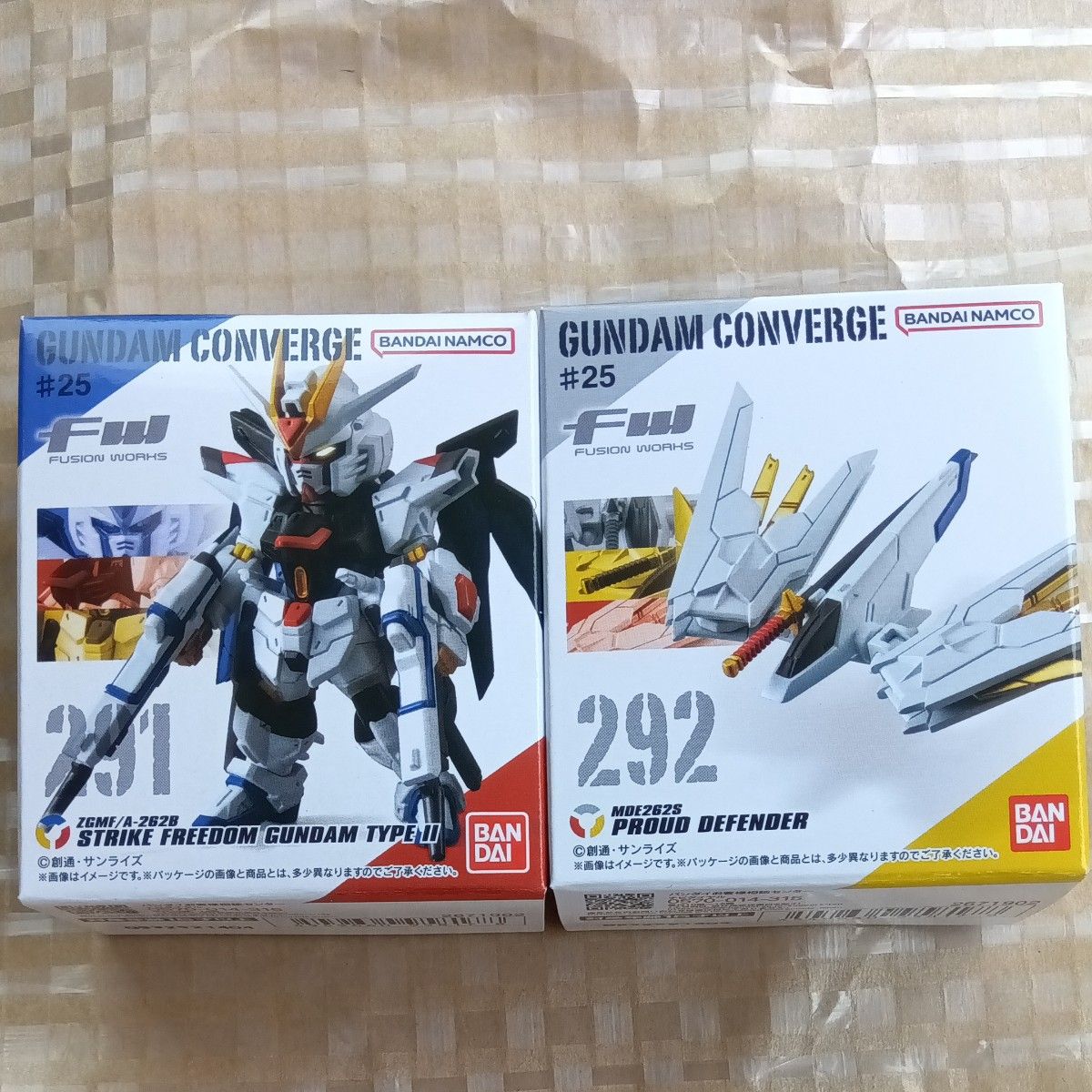 ガンダムコンバージ CONVERGE GUNDAM ストライク フリーダム ガンダム弐式 プラウドディフェンダー