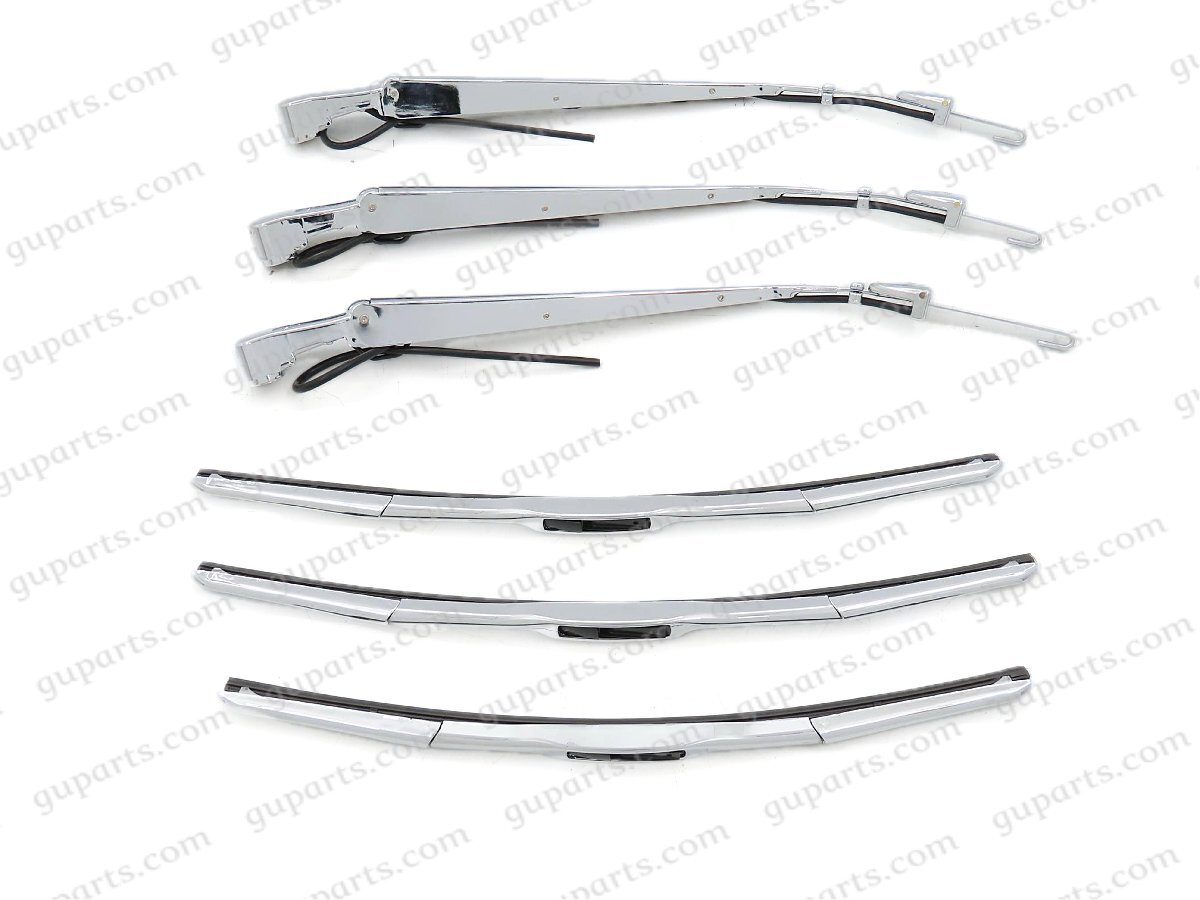  Fuso Super Great wiper arm wiper blade set chrome plating NEW Super Great 17 Super Great 