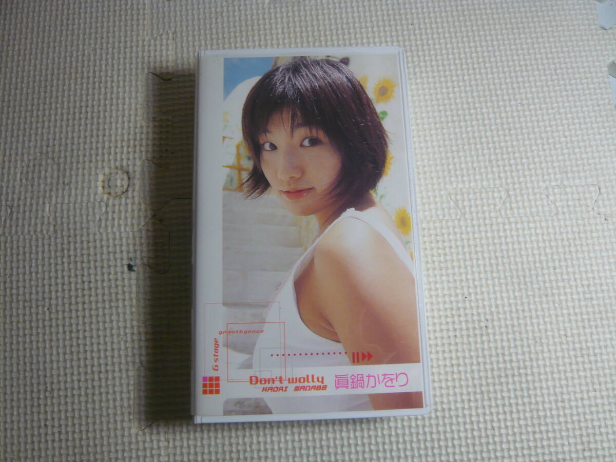 レ　VHS・ビデオ　眞鍋かをり　Don't wolly 中古_画像1