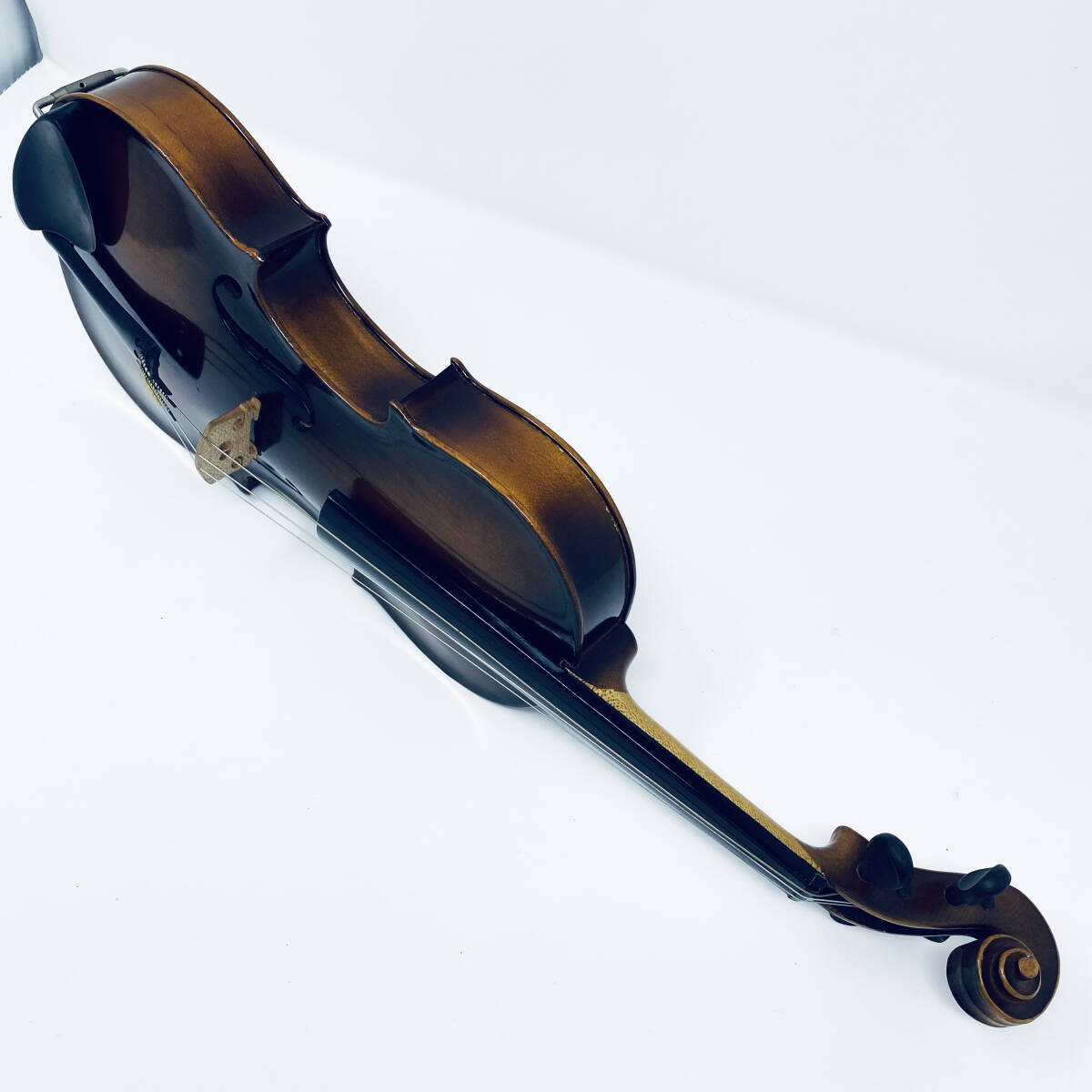 SUZUKI VIOLIN No.11 1/4 48CM スズキ 鈴木 バイオリン ヴァイオリン クオーターサイズ 子供用 ヴィンテージ_画像7