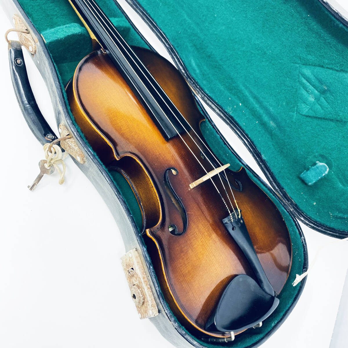 SUZUKI VIOLIN No.11 1/4 48CM スズキ 鈴木 バイオリン ヴァイオリン クオーターサイズ 子供用 ヴィンテージ_画像2