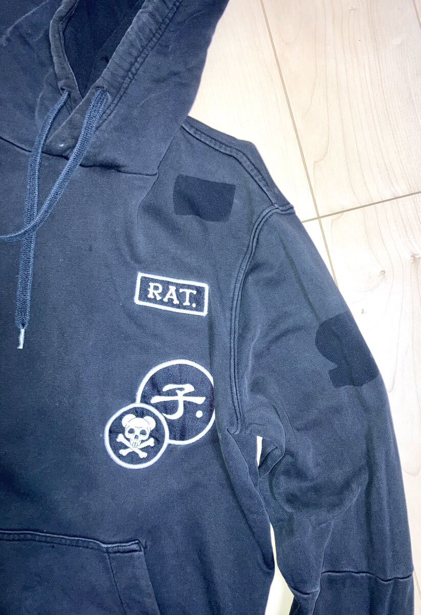 G-STAR RAW feat RAT パッチワーク　パーカー