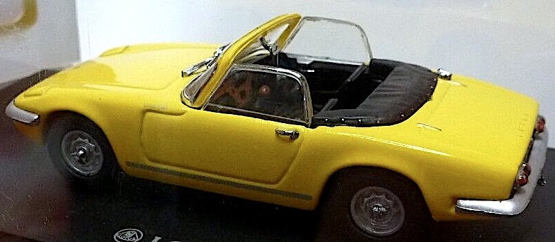 【稀少色!】Ж 京商 1/43 ロータス エラン イエロー Ж KYOSHO LOTUS ELAN S3 Yellow Ж Elite MG Rover Morris Austin Morgan TVR _空調の効いたコレクションルーム保管！