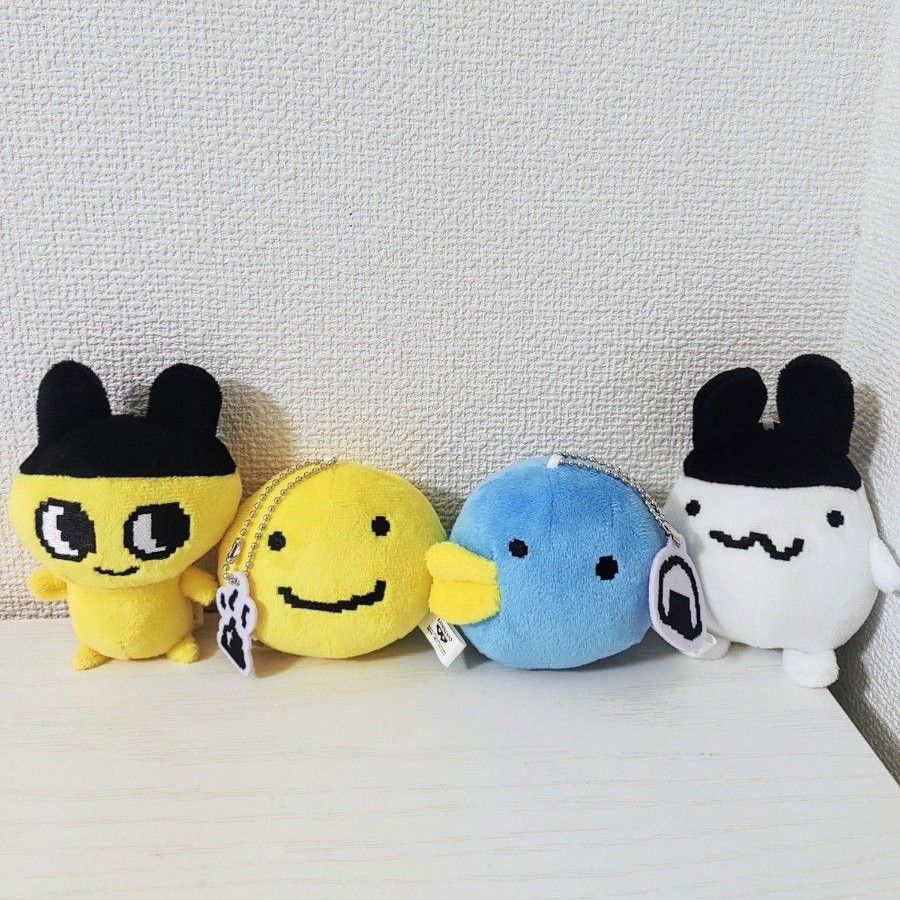 たまごっち ボールチェーン付きぬいぐるみvol 2 マスコット 4種