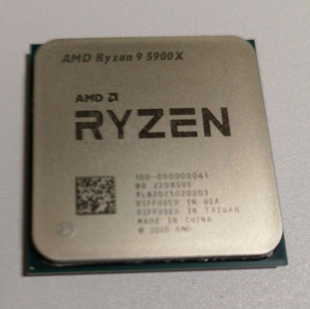 【中古・動作確認済み】AMD Ryzen9  5900X