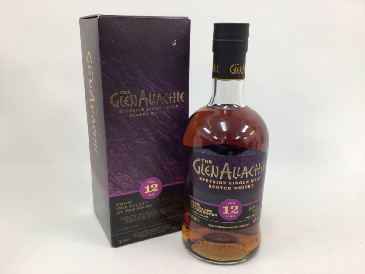  whisky Glenn alahi-12 year single malt f rom The vare-ob The lock s700ml weight number :2 (39)