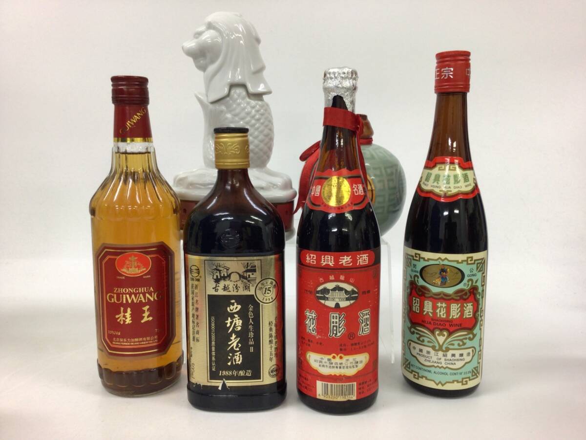 訳あり 中国酒6本セット 500ml 重量番号:12(17)_画像1