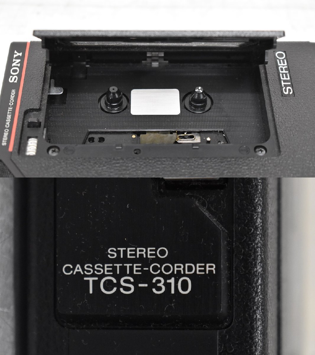 3088 ジャンク品 SONY TCS-310 ソニー カセットレコーダーの画像8