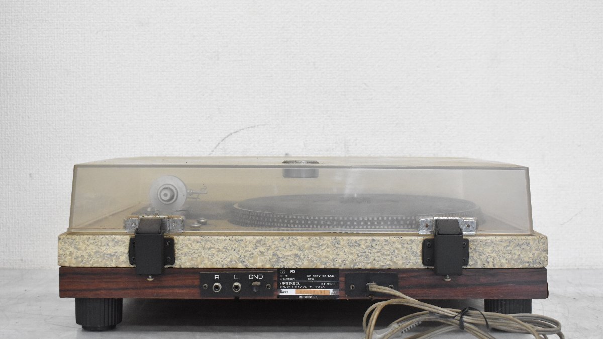 3587 present condition goods OPTONICA RP-3500 OP tonika turntable 