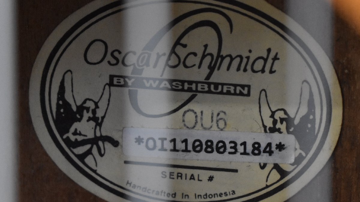 3611 б/у товар Oscar Schmidt BY WASHBURN OU6 #OI110803184 Oscar shumito укулеле 
