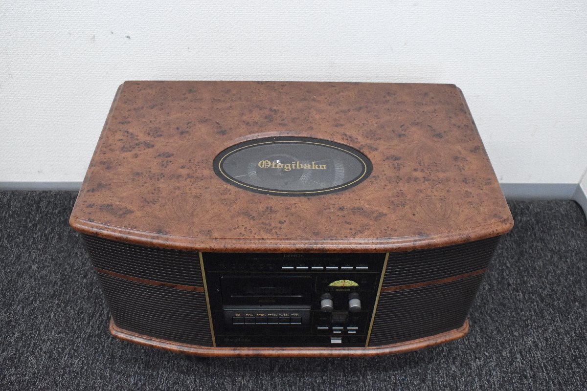 3275 現状品 DENON GP-S50 デノン CD/カセット/ラジオ/レコードプレーヤーの画像3