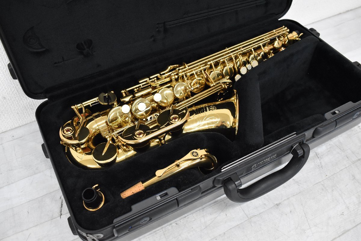3438 secondhand goods YAMAHA YAS-475 #011008/SELMER S90 180 Yamaha alto saxophone / cell ma- mouthpiece 