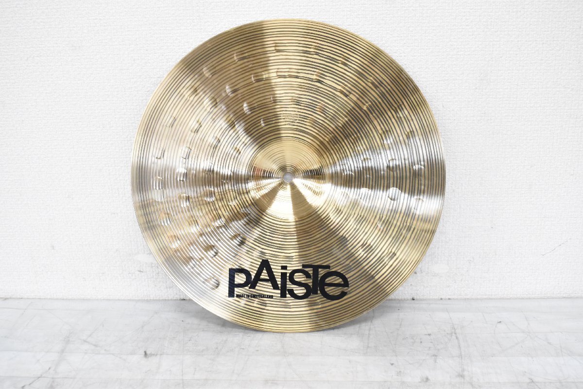 3407 中古品 PAiSTE PRECISION 16インチ THIN CRASH パイステ シンバル_画像3