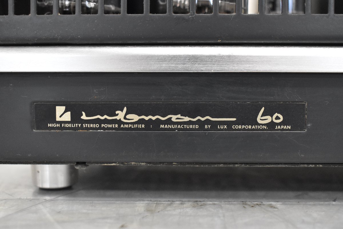 3638 junk LUXMAN MQ60 Luxman tube amplifier 