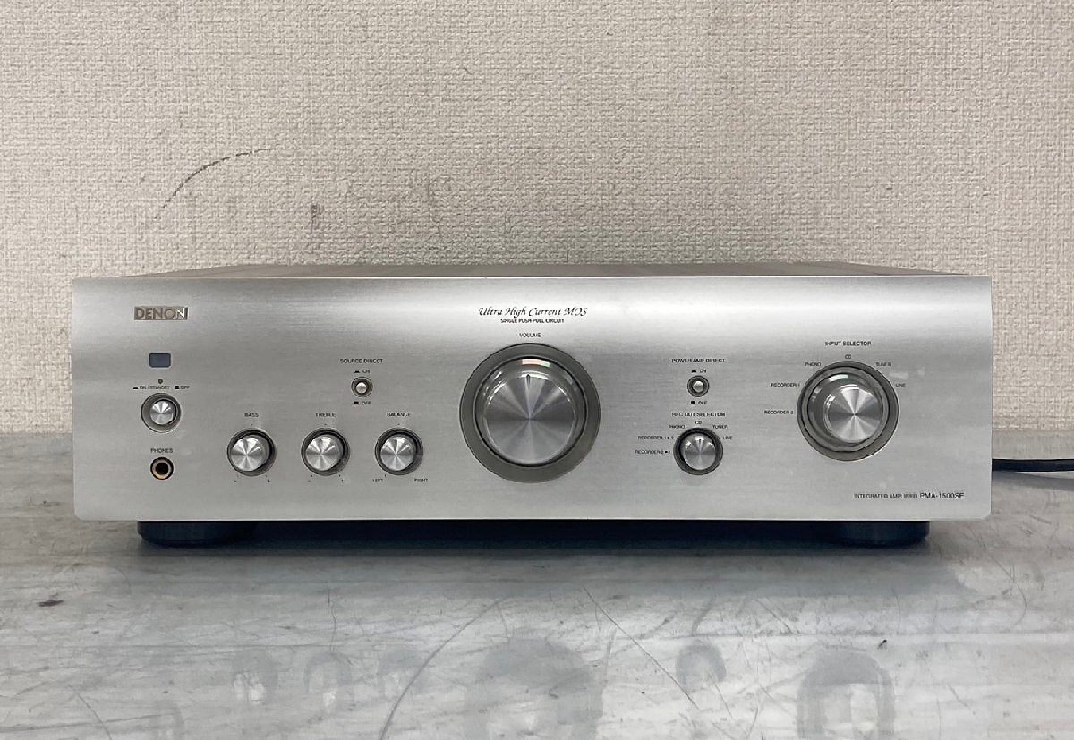 3619 中古品 DENON PMA-1500SE デノン プリメインアンプ_画像2