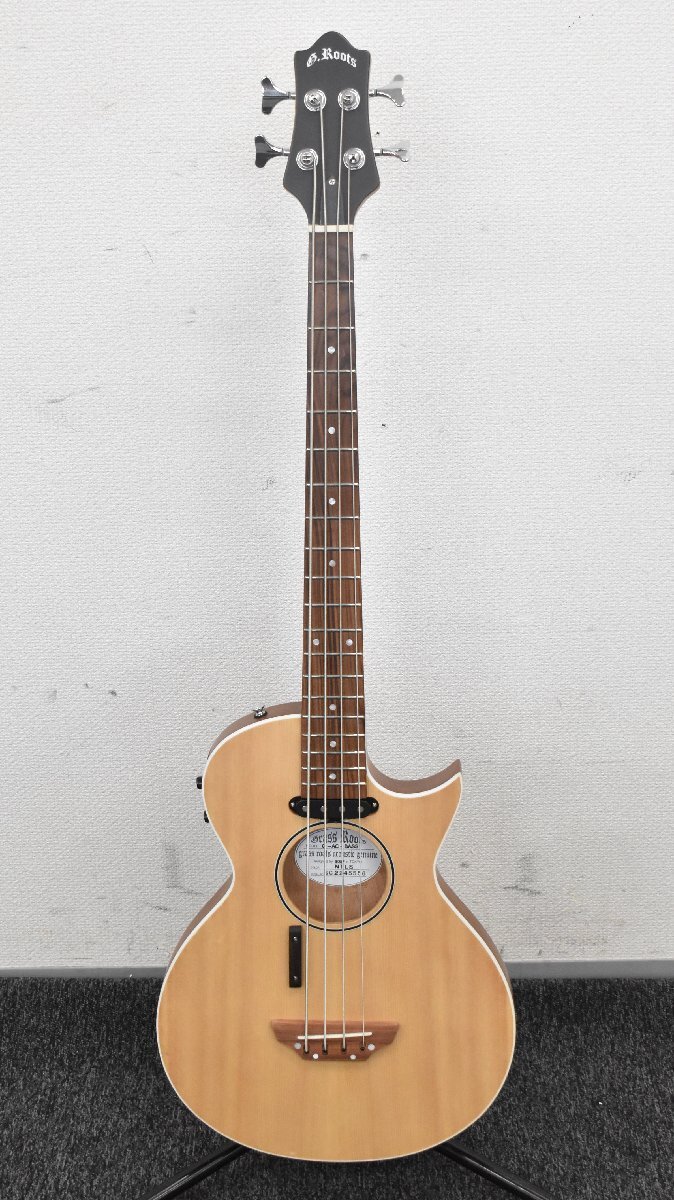 3727 secondhand goods Grass Roots G-AC-BASS NTLS #GC2245556 glass roots electric acoustic guitar base 