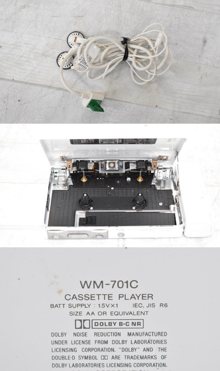 3090 現状品 SONY WM-701C ソニー ウォークマンの画像7