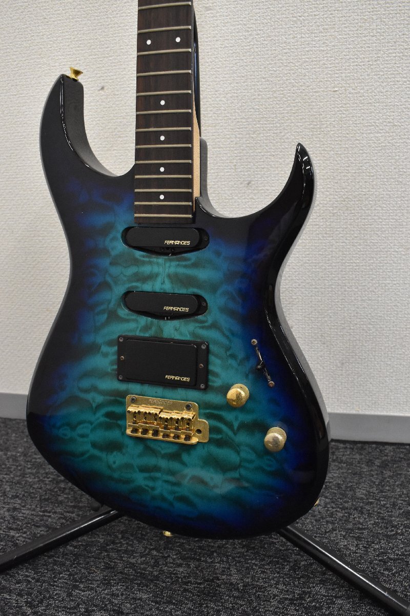 3454 ジャンク品 FERNANDES フェルナンデス エレキギター_画像1