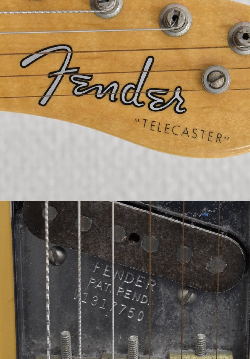 3663 中古品 Fender American Vintage '52 TELECASTER AM VIN 52 TELE BTB #V1317750 フェンダー エレキギター_画像8