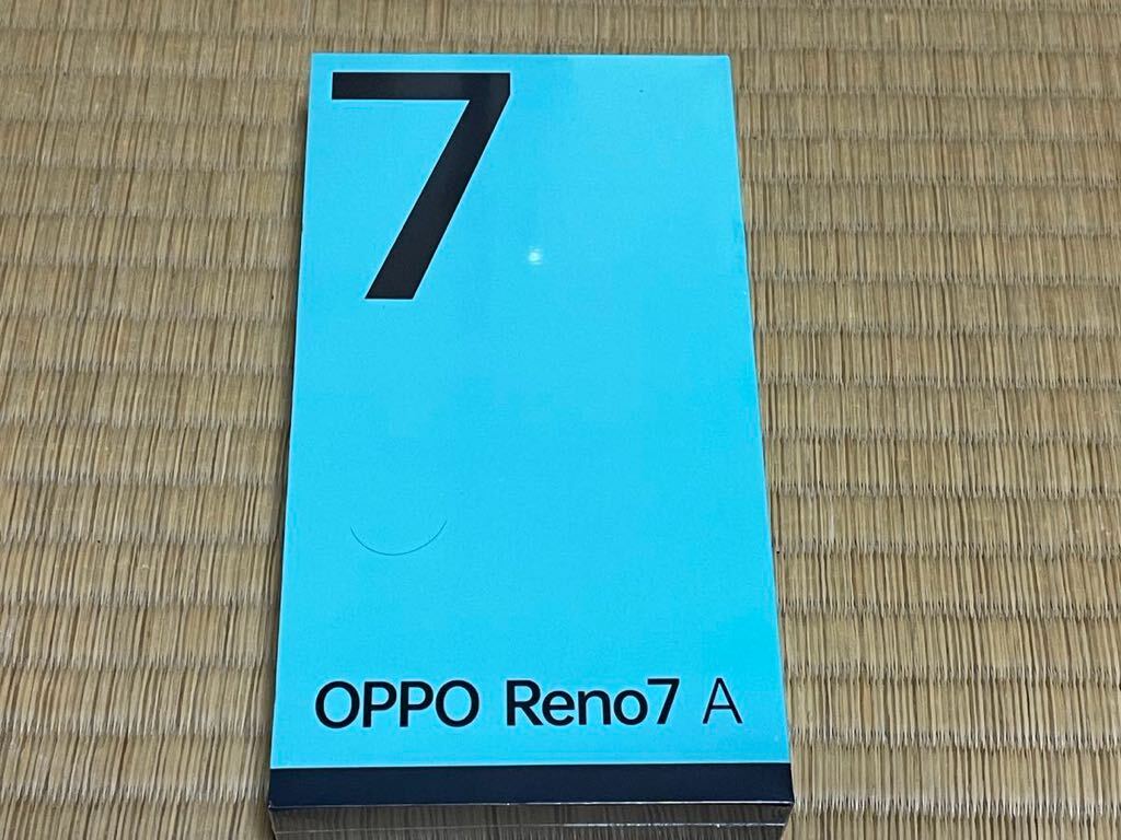 ★☆【新品同様】 OPPO Reno7 A (CPH2353) スターリーブラック SIMフリーモデル docomo/au/SoftBank/Rakuten Mobile 回線対応_画像2