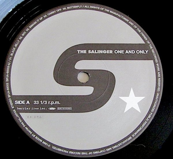 【LP】THE SALINGER / ONE AND ONLY_画像4