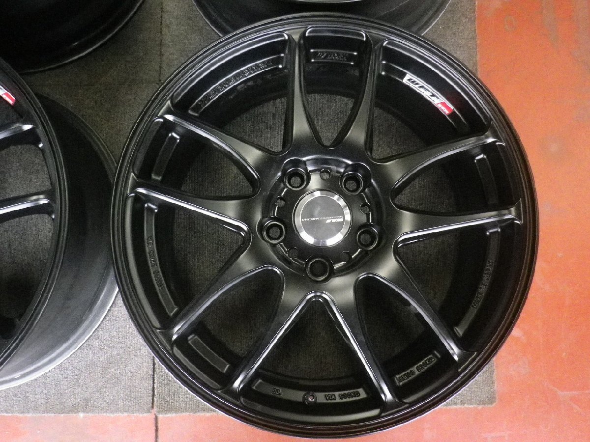 WORK ワーク EMOTION エモーション 極 Kiwami♪17×7j PCD114.3 5H ＋47 ハブ73♪オデッセイ等に♪ホイール4本♪店頭受取歓迎♪R605W38_画像5