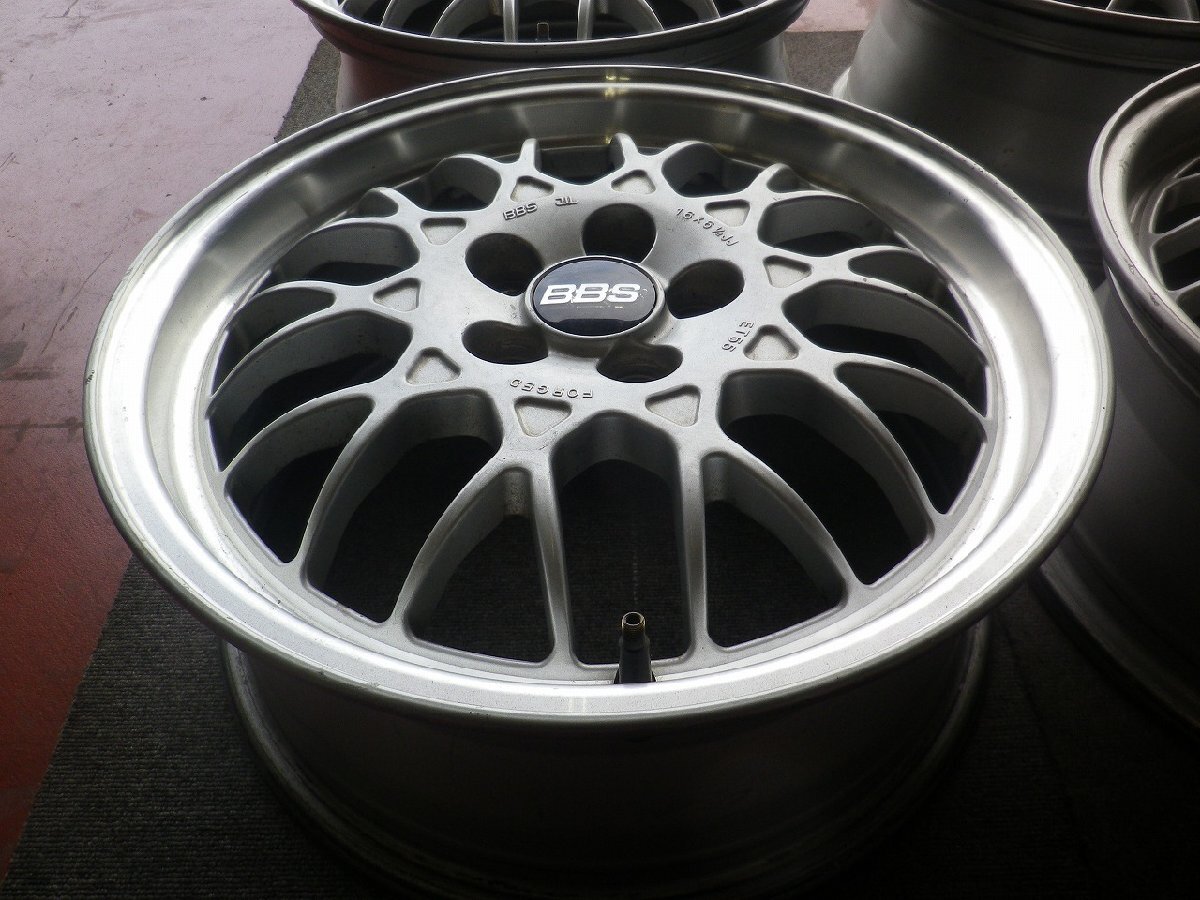 鍛造！FORGED！軽量！BBS製 スバル インプレッサ純正♪16×6.5J PCD100 5H +55 ハブ56♪ホイールのみ4本♪店頭受取歓迎♪R605W52_画像7