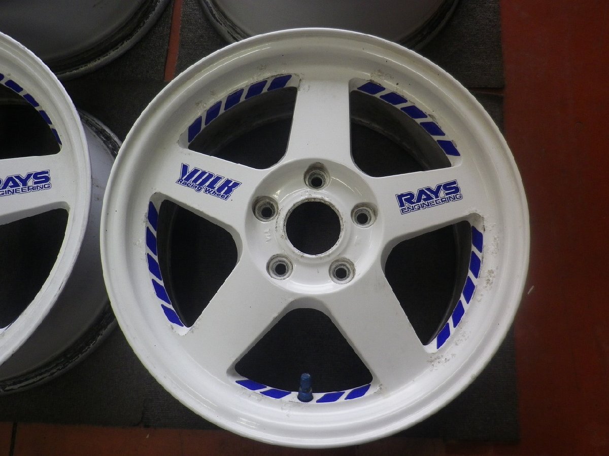 RAYS VOLK RACING TE37 ヴォルクレーシング 16×7J PCD114.3 5H +42♪FORGED 鍛造 超希少品!シビック,インテグラ,ロードスター♪R604W30_画像2