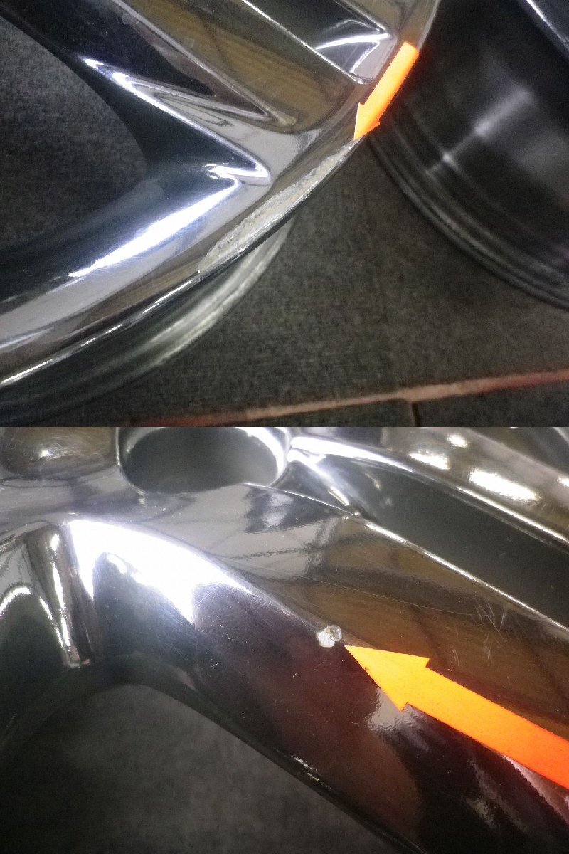 日産 ニッサン C25 セレナ AUTECH純正♪16×6J PCD114.3 5H +45 ハブ66♪安心の純正ホイール♪ホイールのみ4本♪店頭受取歓迎♪R605W68_画像8