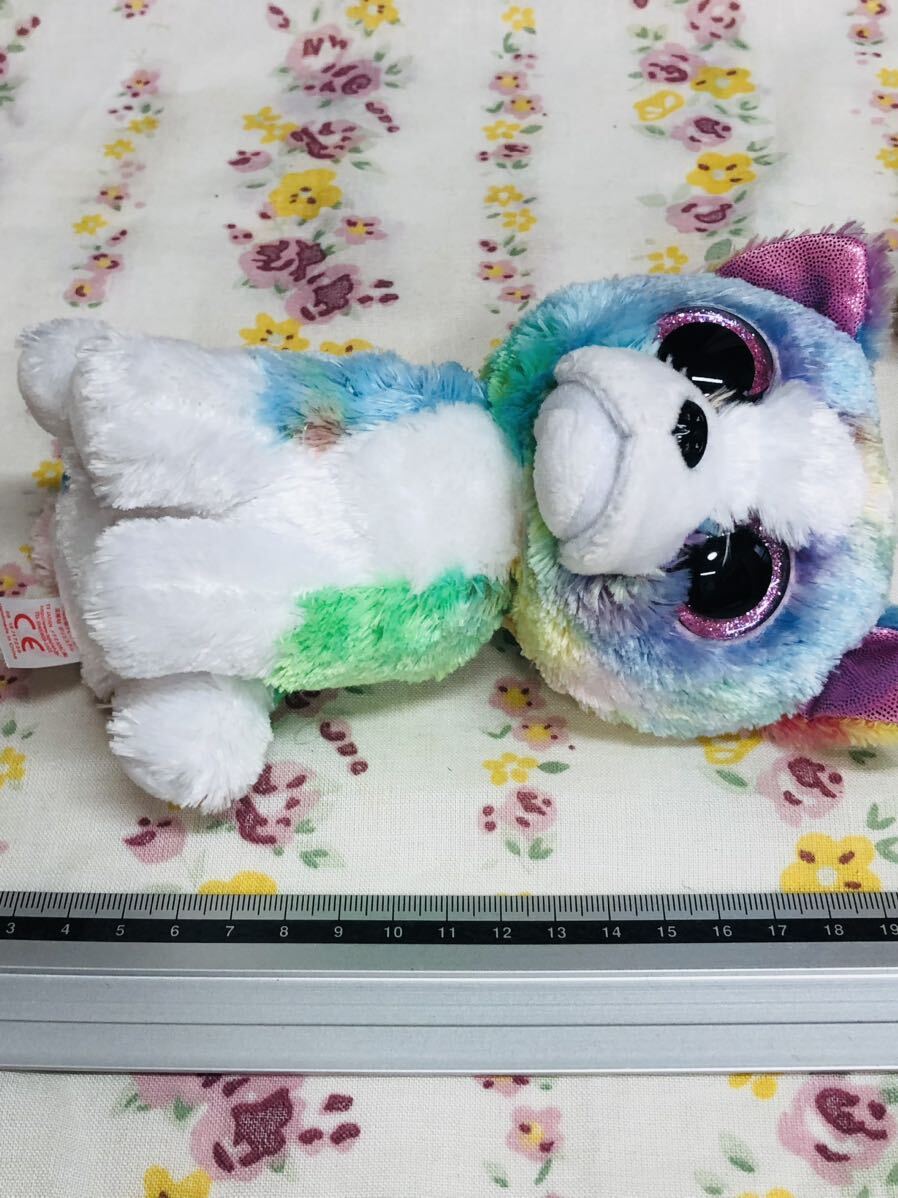 ^Ty Beanie babes Beanies soft toy cat 