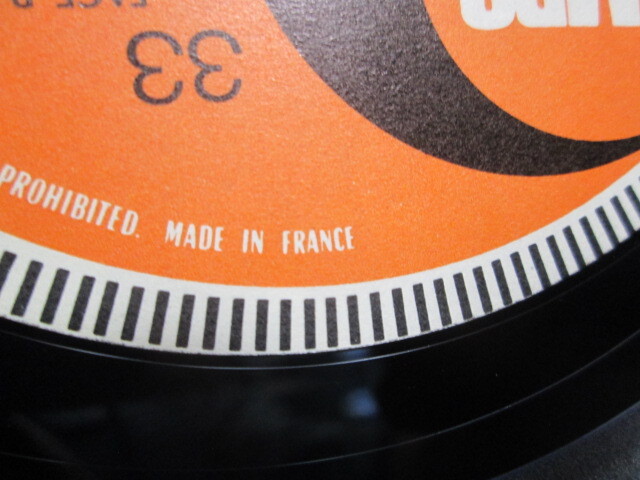 レコード　TRISTEZA　made in FRANCE_画像5