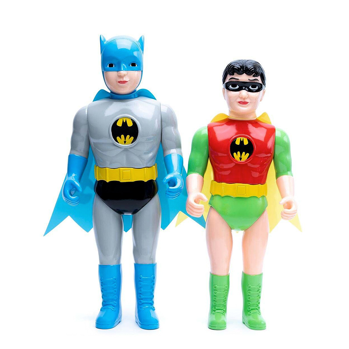 新品即決！送料無料！Awesome Toy SPACE FLYMAN and PUNCH BOY Set スペースフライマン アンド パンチボーイ 2体セット ソフビ バットマン_画像1