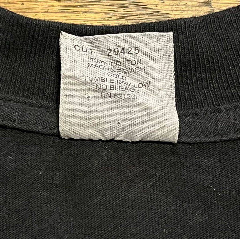 【VINTAGE】GUESS / プリントTシャツ / SIZE:M(L-XL相当) / USA製 / BLACK /ゲス / 90s /1994コピーライト /古着 ヴィンテージ / 美品_画像4