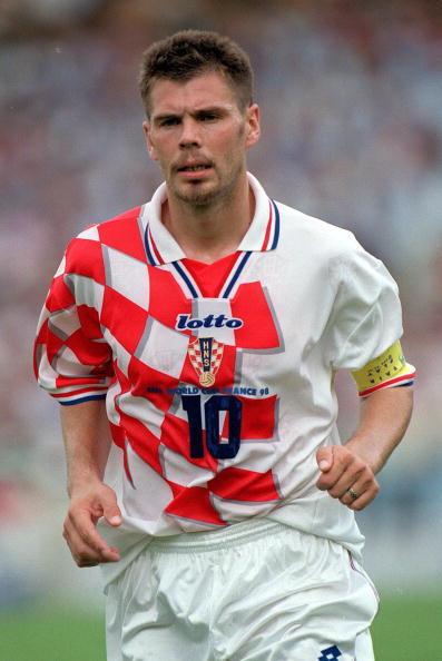 98W杯 クロアチア(H)＃10 ボバン Boban 半袖 lotto正規 1998 World Cup仕様 L_画像10