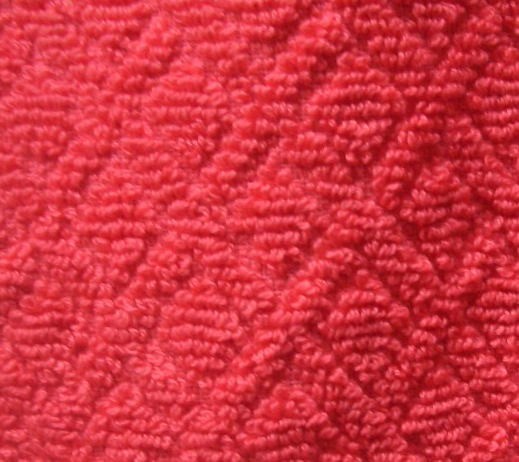 [ hotel bath towel specification!] India cotton use cotton 100% pie ru bath towel < red plain ( small diamond pattern ): approximately 60×120cm>7155-red-bath