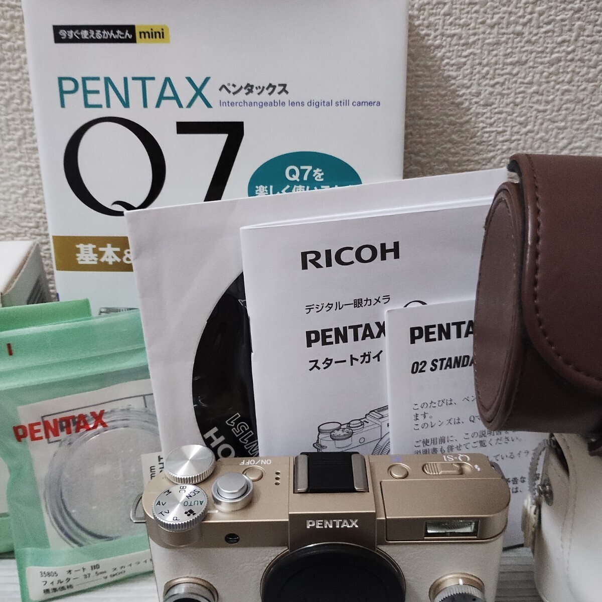【ジャンク品】ASAHI PENTAX-110 レンズ２本PENTAX Q-S1_画像7