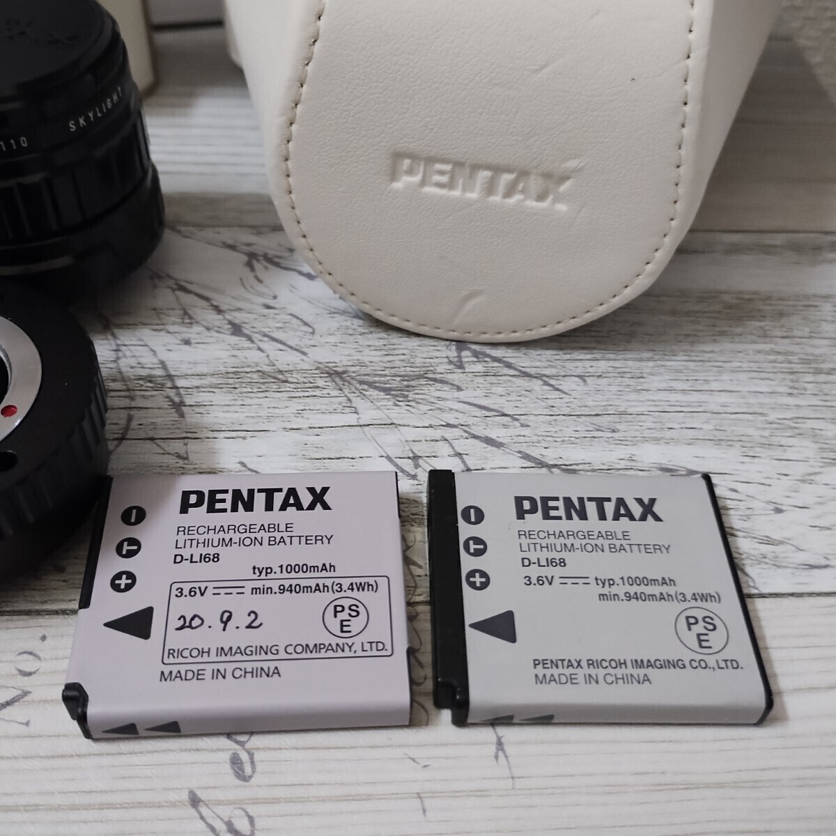 【ジャンク品】ASAHI PENTAX-110 レンズ２本PENTAX Q-S1_画像3