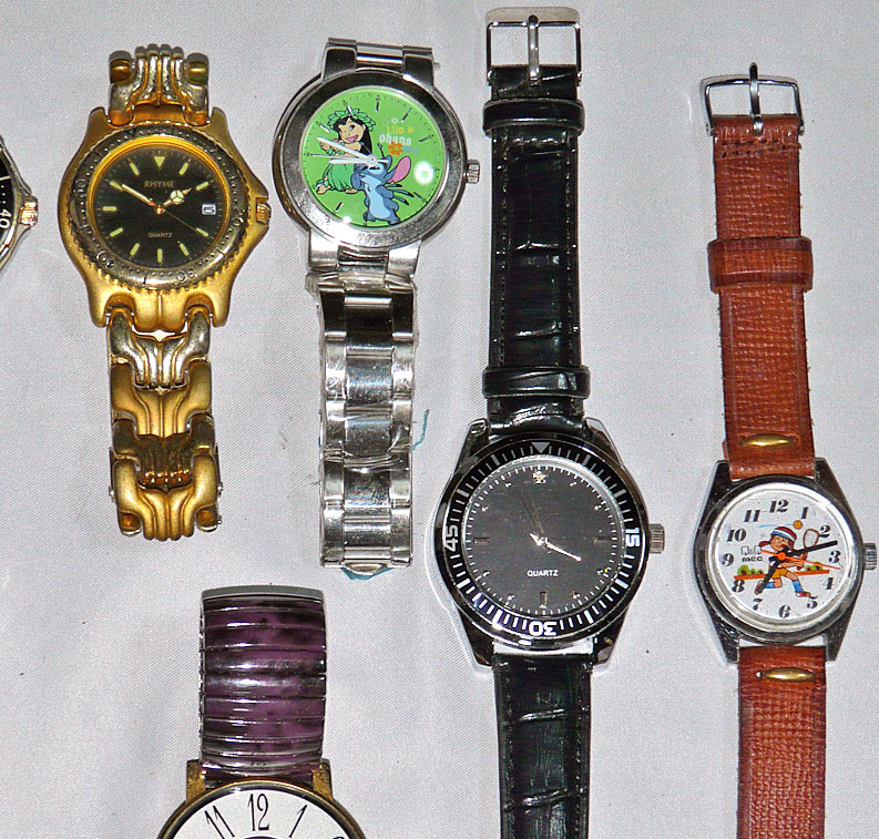 大量 まとめ売り ORCA Q&Q ACONTE DISNEY/ディズニー など メンズ・レディース ほか 腕時計 各種 ウォッチ セット [ジャンク]_画像6