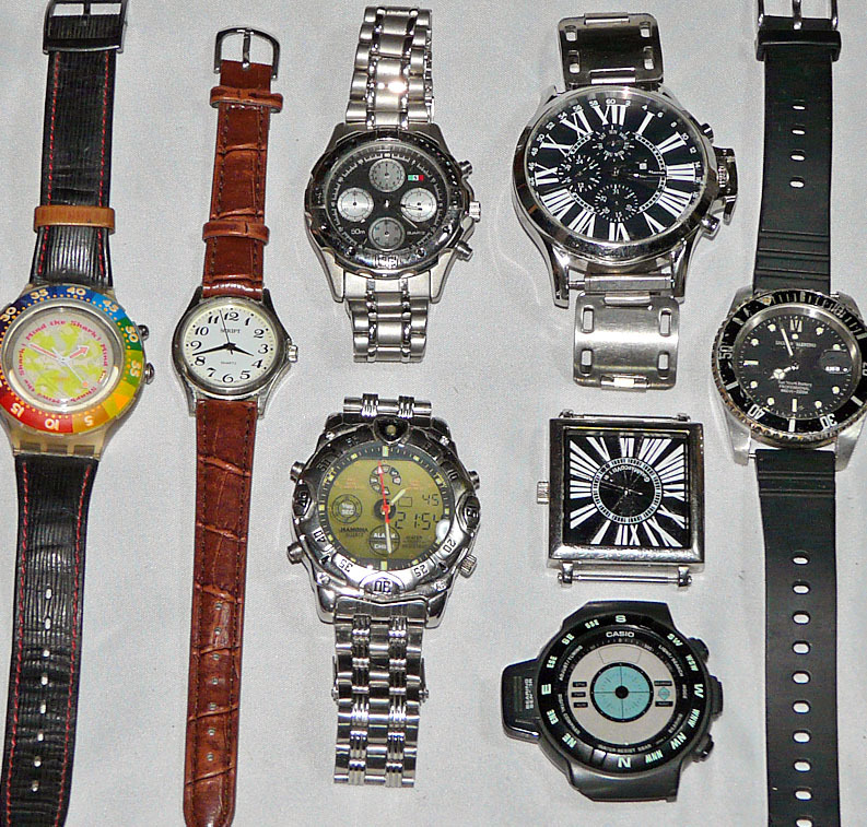 大量 まとめ売り SEIKO CASIO SCRIPT GIAN MARCO VENTURI など メンズ・レディース ほか 腕時計 各種 ウォッチ 合計10個セット⑩[ジャンク]_画像10