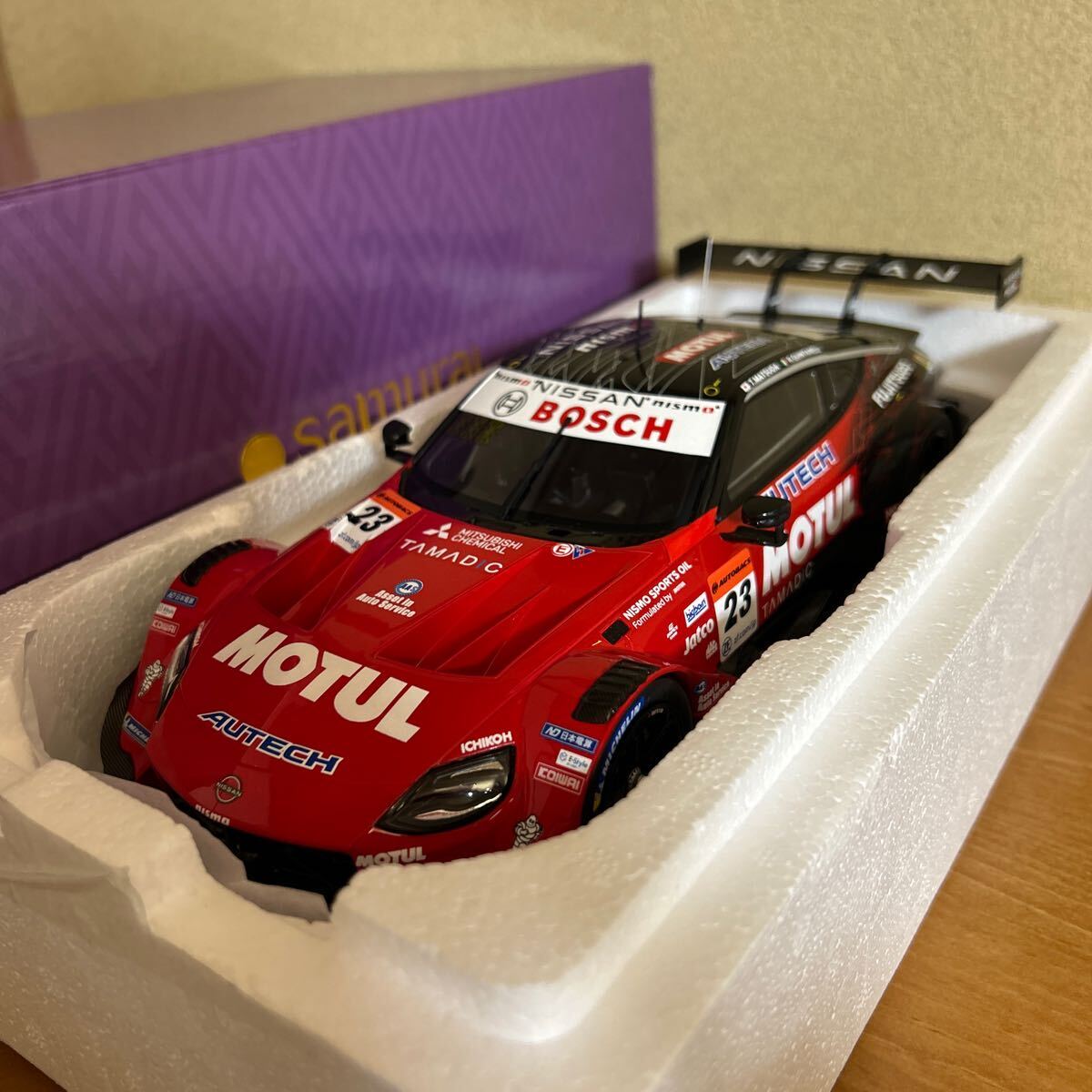 1/18samurai（京商）モチュールGT500 2022美品_画像1